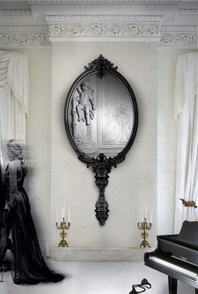 10 Stunning Black Wall Mirror Ideas to Decorate Your Home ➤ Discover the season's newest designs and inspirations. Visit us at http://www.wallmirrors.eu #wallmirrors #wallmirrorideas #uniquemirrors @WallMirrorsBlog