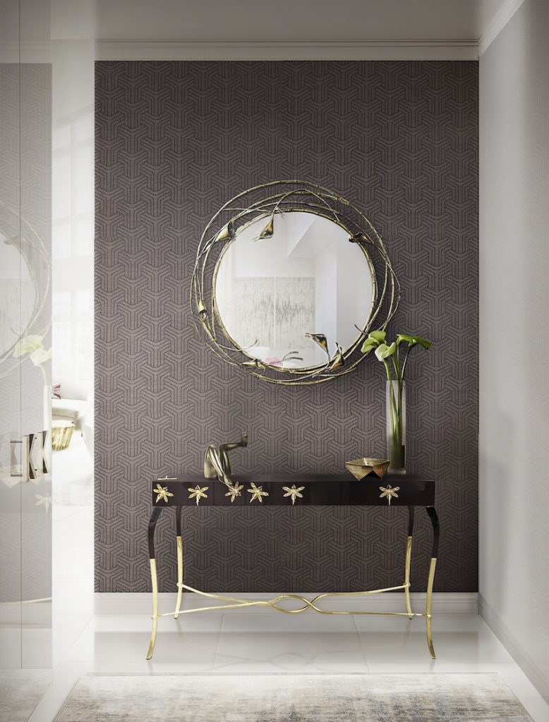 10 Dazzling Round Wall Mirrors Decorating Ideas to Inspire You ➤ Discover the season's newest designs and inspirations. Visit us at http://www.wallmirrors.eu #wallmirrors #wallmirrorideas #uniquemirrors @WallMirrorsBlog