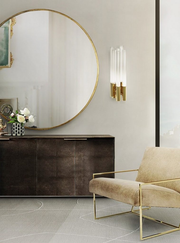 Complement Your Wall Mirrors with Glamorous Lighting Designs 19