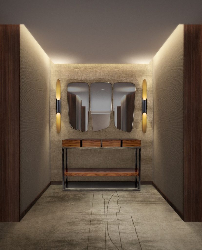 Complement Your Wall Mirrors with Glamorous Lighting Designs 6