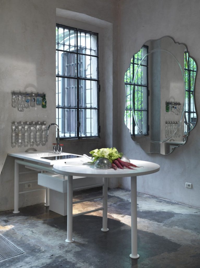 Wall mirror / design / by Paola Navone