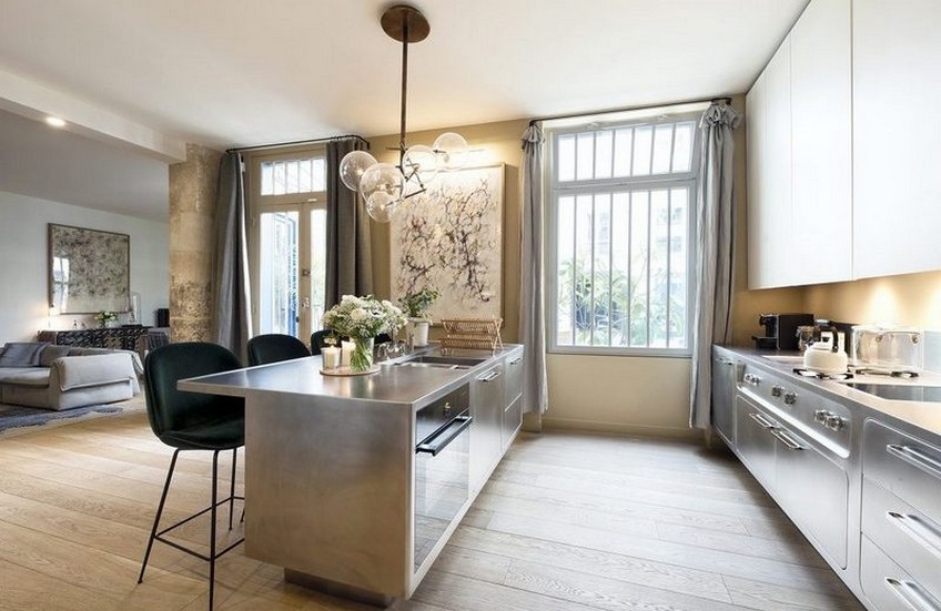An Extraordinary Parisian Modern Home by 10 Sur Dix Design Studio 4