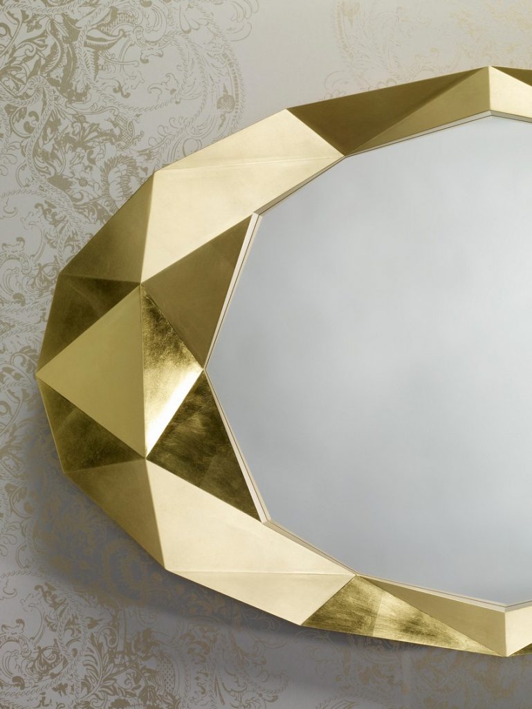 Wall Mirrors - The Jaw-Dropping Precious Gold by Deknudt Mirrors 6