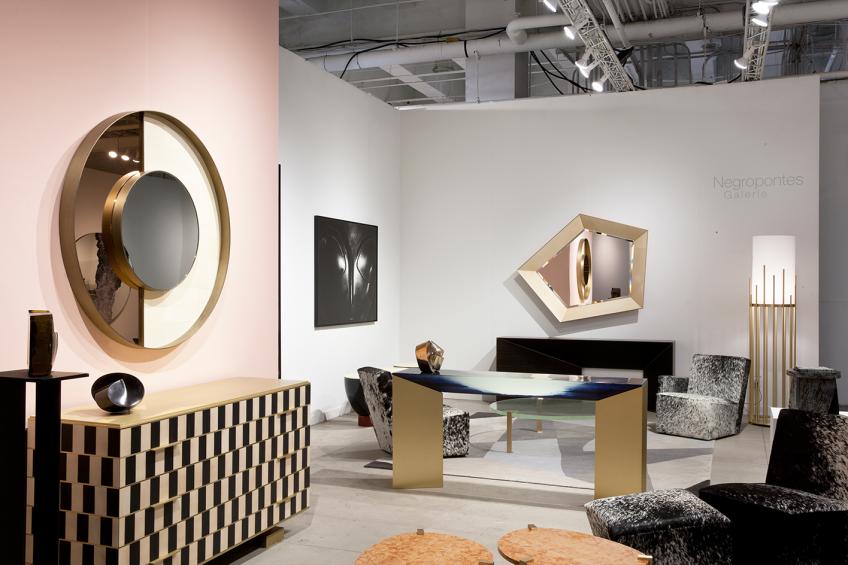 French Decorative Arts 6 Stunning Wall Mirrors by Galerie Negropontes-7