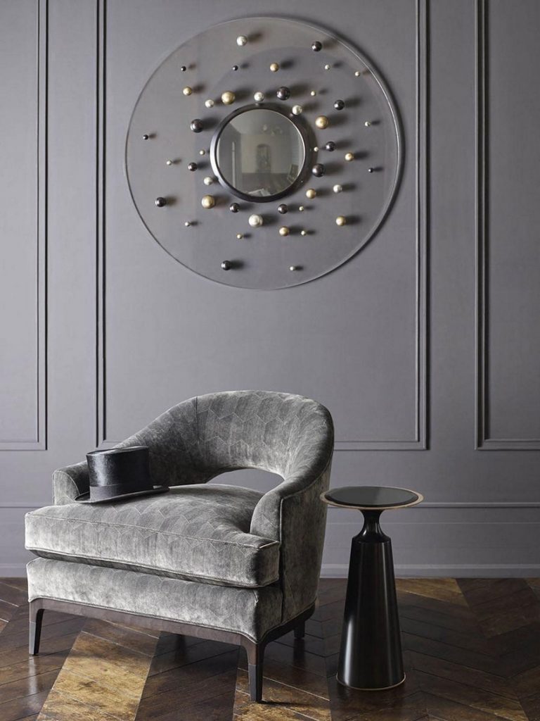 4 Exquisite Wall Mirrors by Jean-Louis Deniot for the Baker Furniture 7