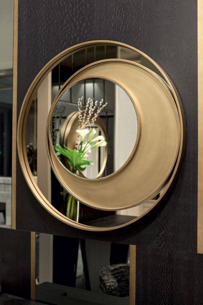 Oasis Group's Eye-Catching Eclisse Mirror Is Certainly a Work of Art