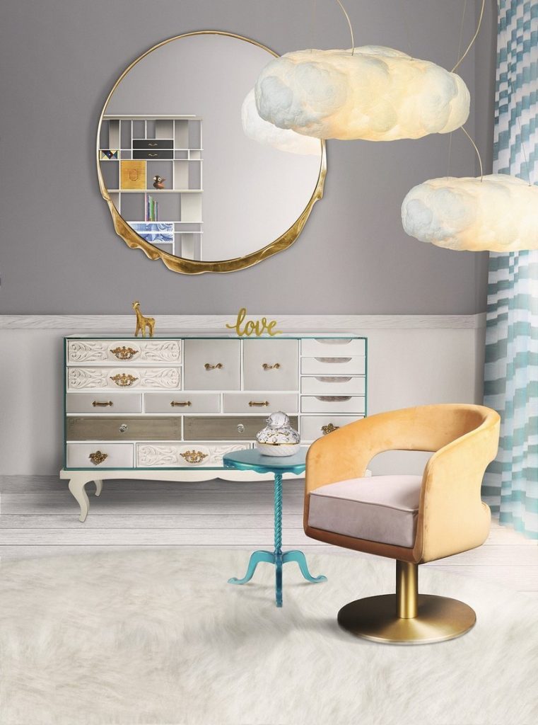 5 Incredibly Unique Wall Mirrors to Place in the Bedroom of Your Child 8