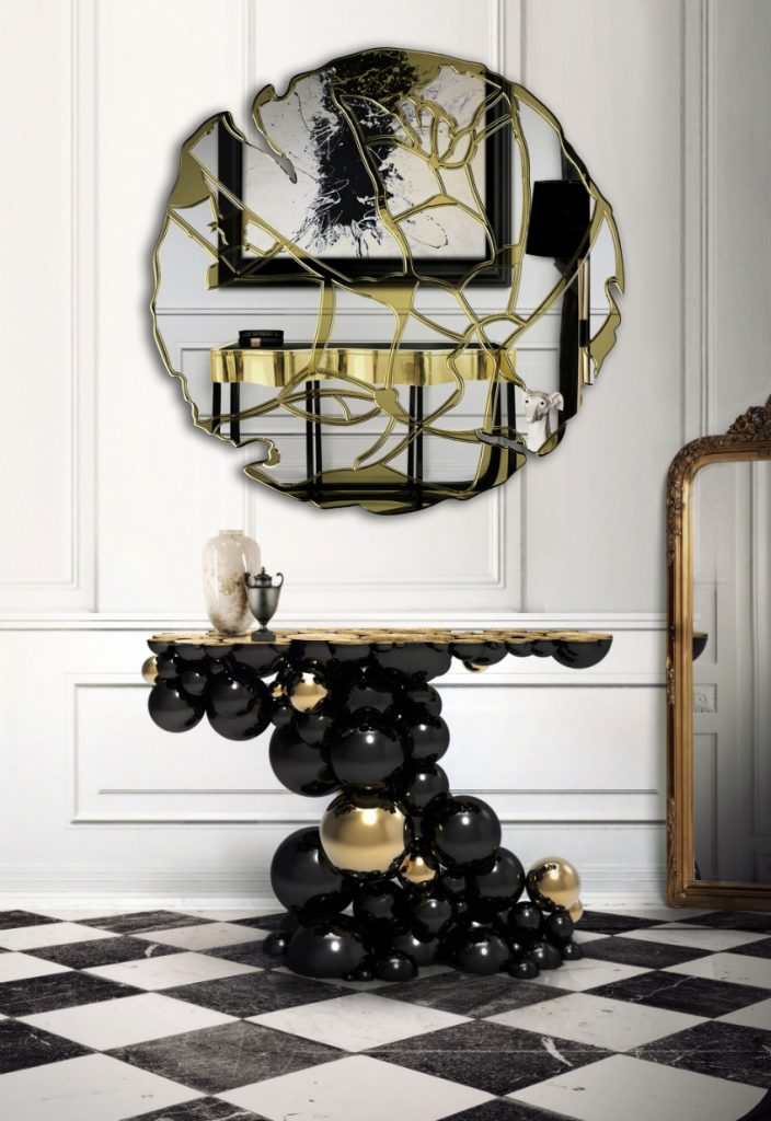 13 Astonishing Foyer Mirrors for a Welcoming Home