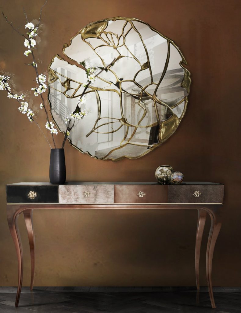 How to Combine Console Tables with Wall Mirrors