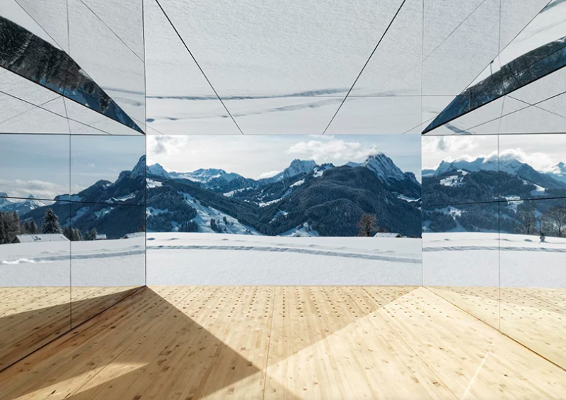 Elevation 1049, An Amazing Installation In The Middle Of The Snow