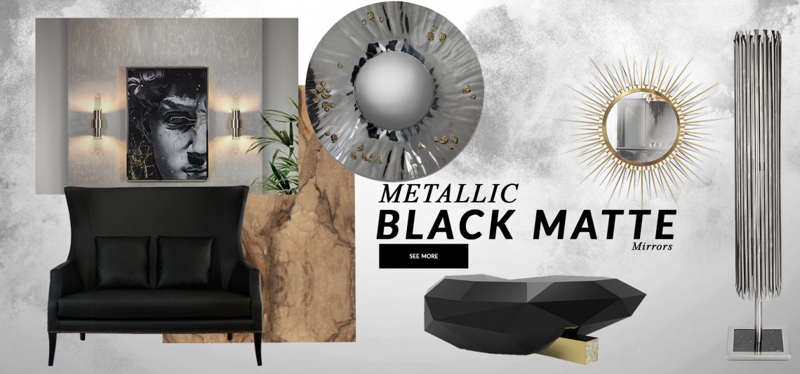 Metallics Is The Design Trend Your Wall Mirrors Need