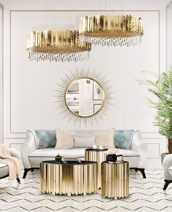 Metallics Is The Design Trend Your Wall Mirrors Need
