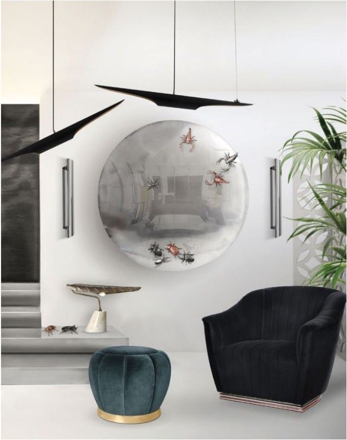 Metallics Is The Design Trend Your Wall Mirrors Need